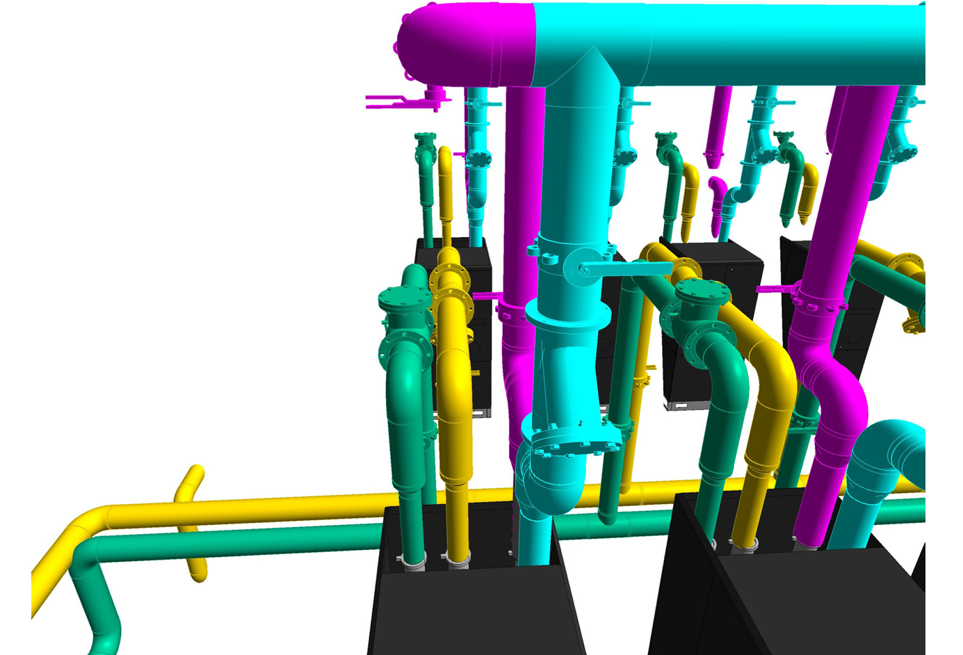 Hydraulic performance visualization for infrastructure